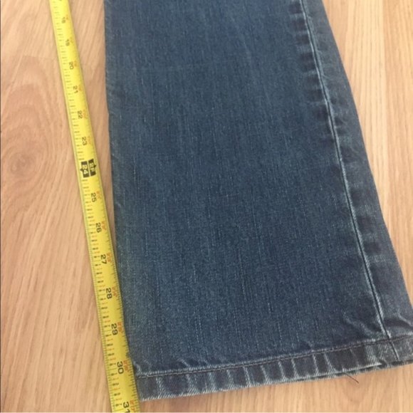 ZARA 003 Slim Fit Low Waist Blue Jeans - Picture 3 of 8